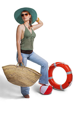 scatto moda mare